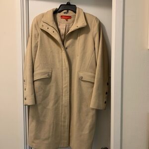XL Anne Klein Beige Women's Coat
